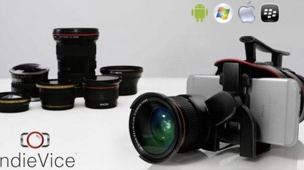 IndieVice позволит превратить смартфон в профессиональную камеру 