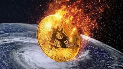 Курс криптовалют: Bitcoin продолжает стремительное падение
