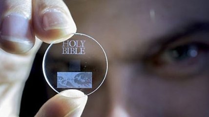 Разработан стеклянный диск на 360 терабайт (Видео)