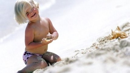 Что брать с ребенком на пляж
