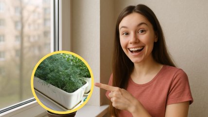 Виростити кріп взимку дуже просто