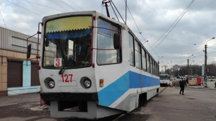 Трамвай в Каменском