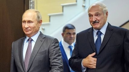 владимир путин и александр лукашенко