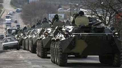 Колонна украинской военной техники попала в засаду - атаку отбили