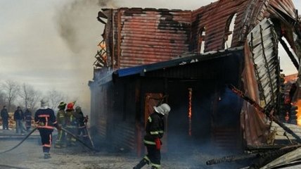 В Ивано-Франковской области сгорел монастырь ПЦУ