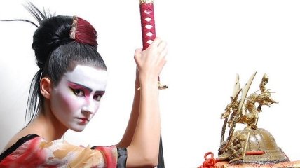 Опасная красота: женщины-самураи (Фото)