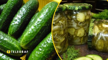 Салат з огірків на зиму