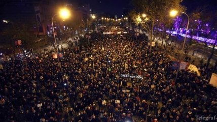 В Мадриде прошел полумиллионный "Марш за климат" (Фото, Видео)