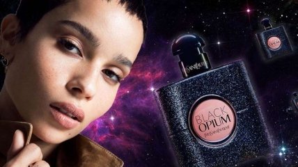 Зои Кравиц в новой рекламе Black Opium от YSL (Видео)