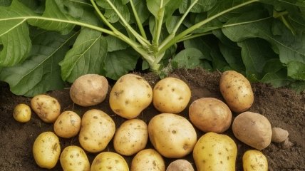 Чтобы иметь большой урожай картофеля, следует знать некоторые секреты (изображение создано с помощью ИИ)