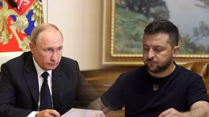 володимир путін і Володимир Зеленський