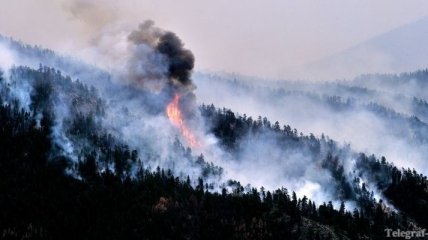 Лесные пожары в США уничтожили целый город