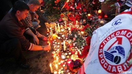Звезды мирового хоккея в Ярославле отдают дань памяти погибшим 