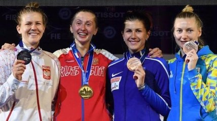 Украинка Кривицкая впервые выиграла медаль чемпионата мира