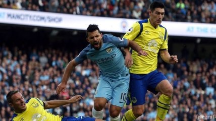 Агуэро останется штатным пенальтистом "Манчестер Сити"