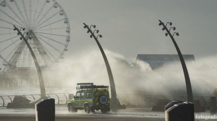 Ураган "Элеонор" унес первую жизнь во Франции