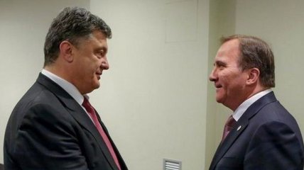 Лидеры Украины и Швеции обсудили безвизовый режим