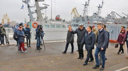 Британский корабль покинул Одессу: пробыл всего 3 дня