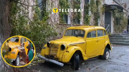 Жовтий Москвич в Одесі