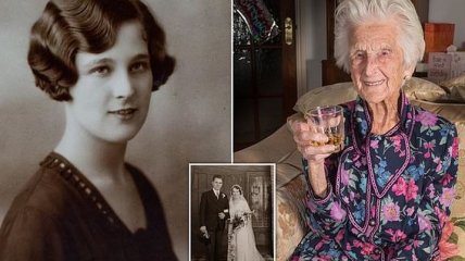 Скончалась старейшая жительница Британии, которая каждый день пила виски