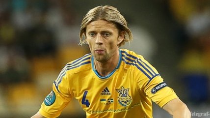 Капитан сборной Украины Тимощук объявил о завершении карьеры в национальной команде