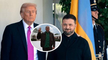 Дональд Трамп, Владимир Зеленский и Александр Усик