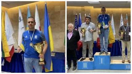 Артем Иванов с Кубком чемпиона мира