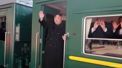 Лидер КНДР отправился на саммит с Трампом на бронированном поезде