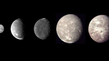 Астрономы: Крупнейшие спутники Урана больше похожи на Плутон