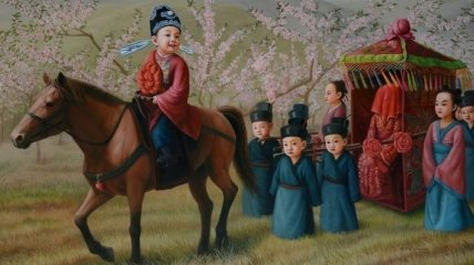 Яркие картины из жизни маленьких китайских императоров (Фото)