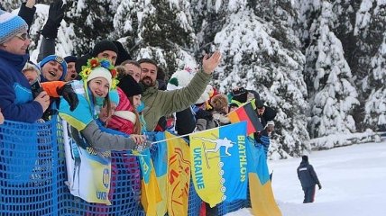 Украинские биатлонистки вернулись в Украину