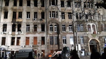 Пожар в Одессе: 8 декабря в Украине объявлено днем траура