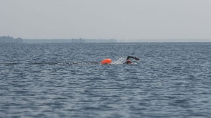 В Черкассах состоялся международный заплыв через Днепр