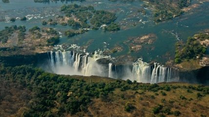 Замбия: водопад Виктория (Фото)