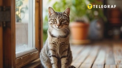 Если кот пришел в ваш дом — не прогоняйте его, ведь он принес счастье (изображение создано с помощью ИИ)