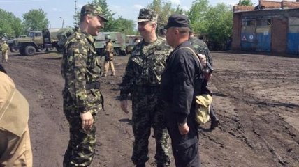 Сын министра обороны Украины служит на востоке страны