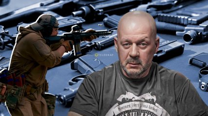Георгій Учайкін відзначає: просто так зброя не зникає. Фото Колаж "Телеграф"