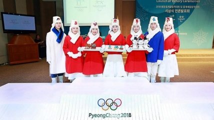 В Пхенчхане представили награды, которые будут вручаться призерам ОИ-2018 