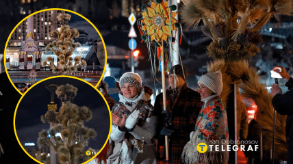 Святвечір на Майдані Незалежності в Києві. Фото Ян Доброносов