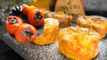 Кексы с хурмой (видео)