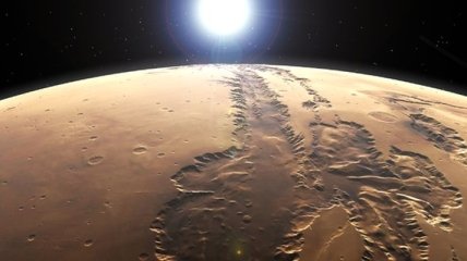 Ученые показали воду и вены на Марсе