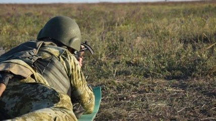 На Донбассе ранен один военный