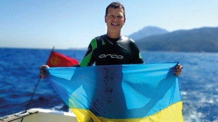 Украинский пловец-любитель Алексей Теряхин