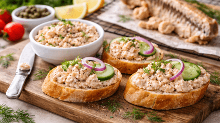 Намазка з хребтів червоної риби