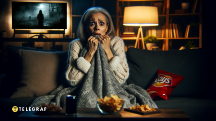 Фільми жахів, які зроблять ніч не спокійною (фото створене з допомогою ШІ)