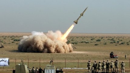 Испытание баллистической ракеты в Иране