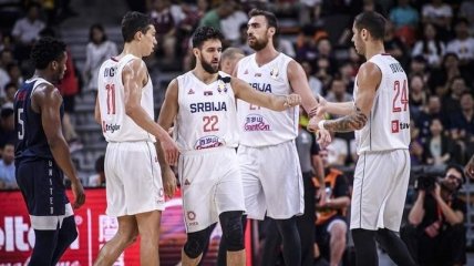 Сербия побеждает США в утешительном раунде ЧМ-2019 по баскетболу (Фото)