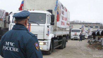В Ростовскую область прибыли все грузовики очередного "гумконвоя" РФ