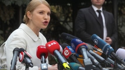 Юлия Тимошенко подала документы в ЦИК 