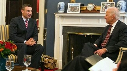 Кличко встретился в Вашингтоне с вице-президентом США Байденом 